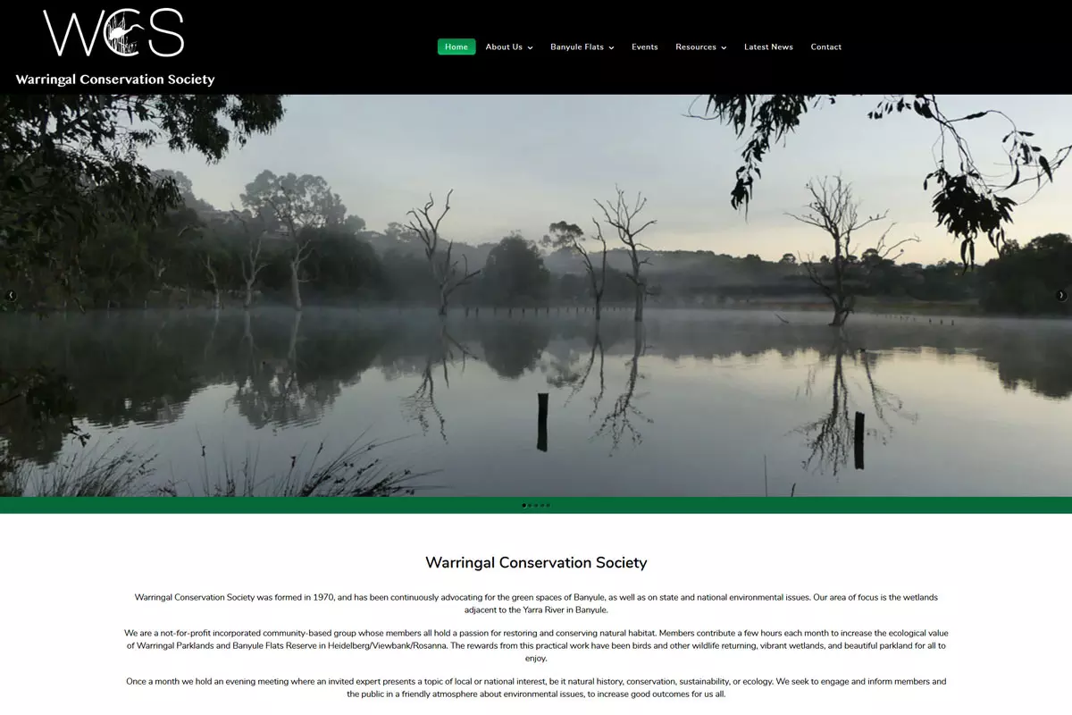 warringal-conservation-society-website