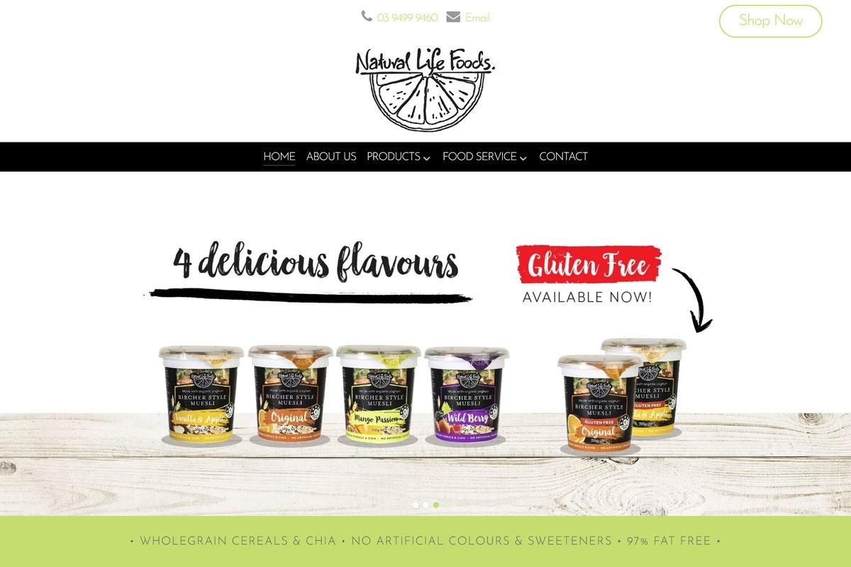 natural life foods website